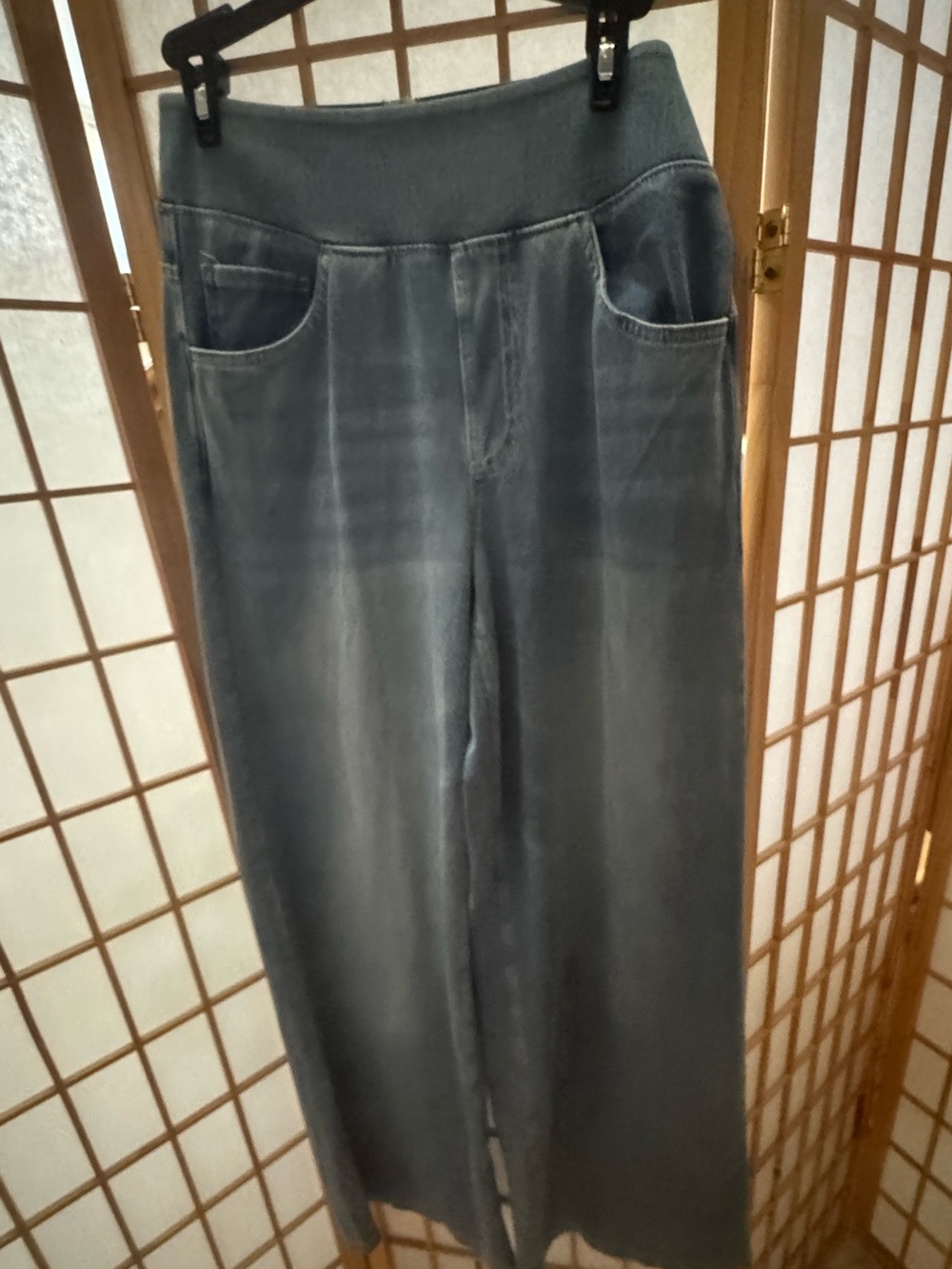 NWT Halara Flex High Waisted Baggy Wide Leg Jeans Size M Tall - Picture 7 of 9